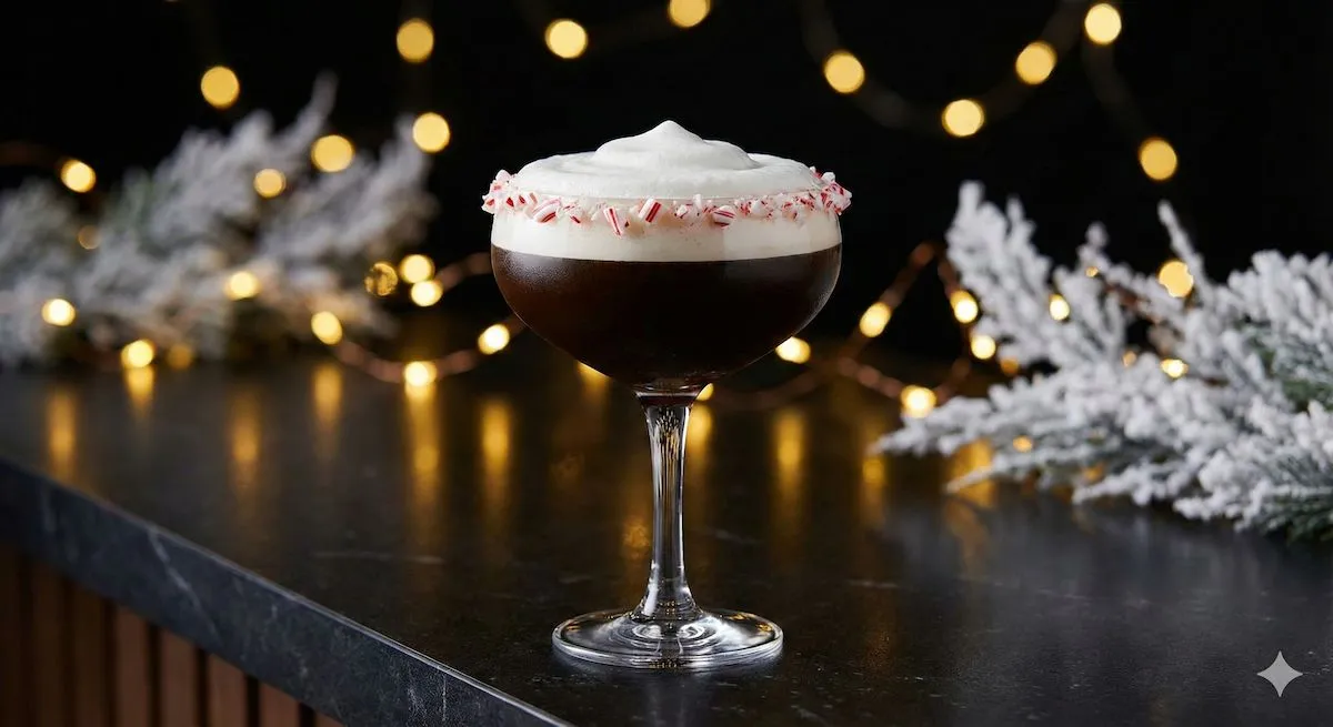 Peppermint Espresso Martini